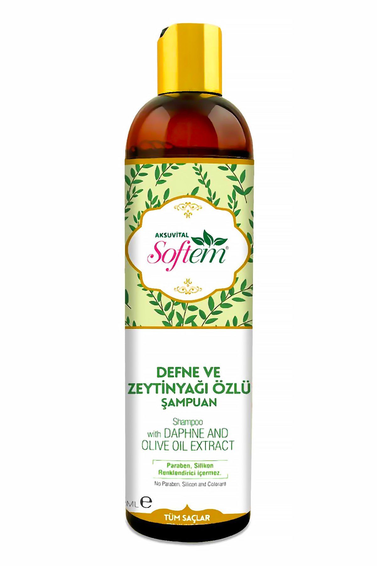 AksuVital Softem Defne ve Zeytinyağı Özlü Şampuan 400ml