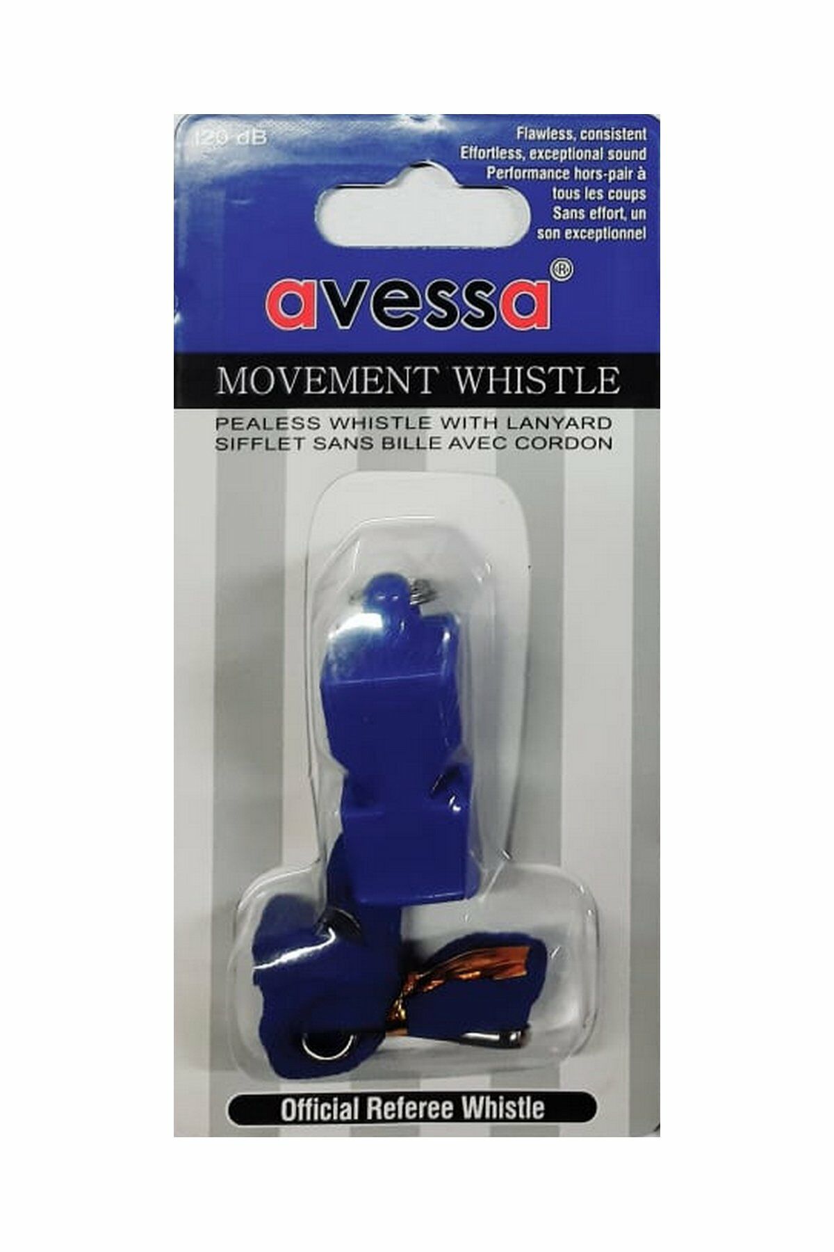 Avessa DK-10 Profesyonel İpli Düdük 120 Db Mavi