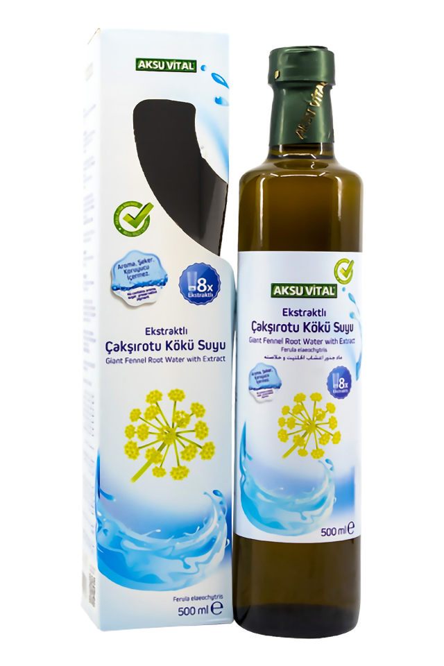 AksuVital Ekstraktlı Çakşırotu Kökü Suyu 500ml