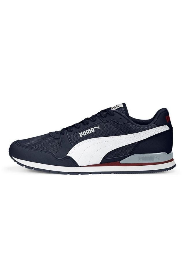 Puma ST Runner v3 Mesh Parisian-Night Puma-White Erkek Spor Ayakkabı Lacivert 38464011