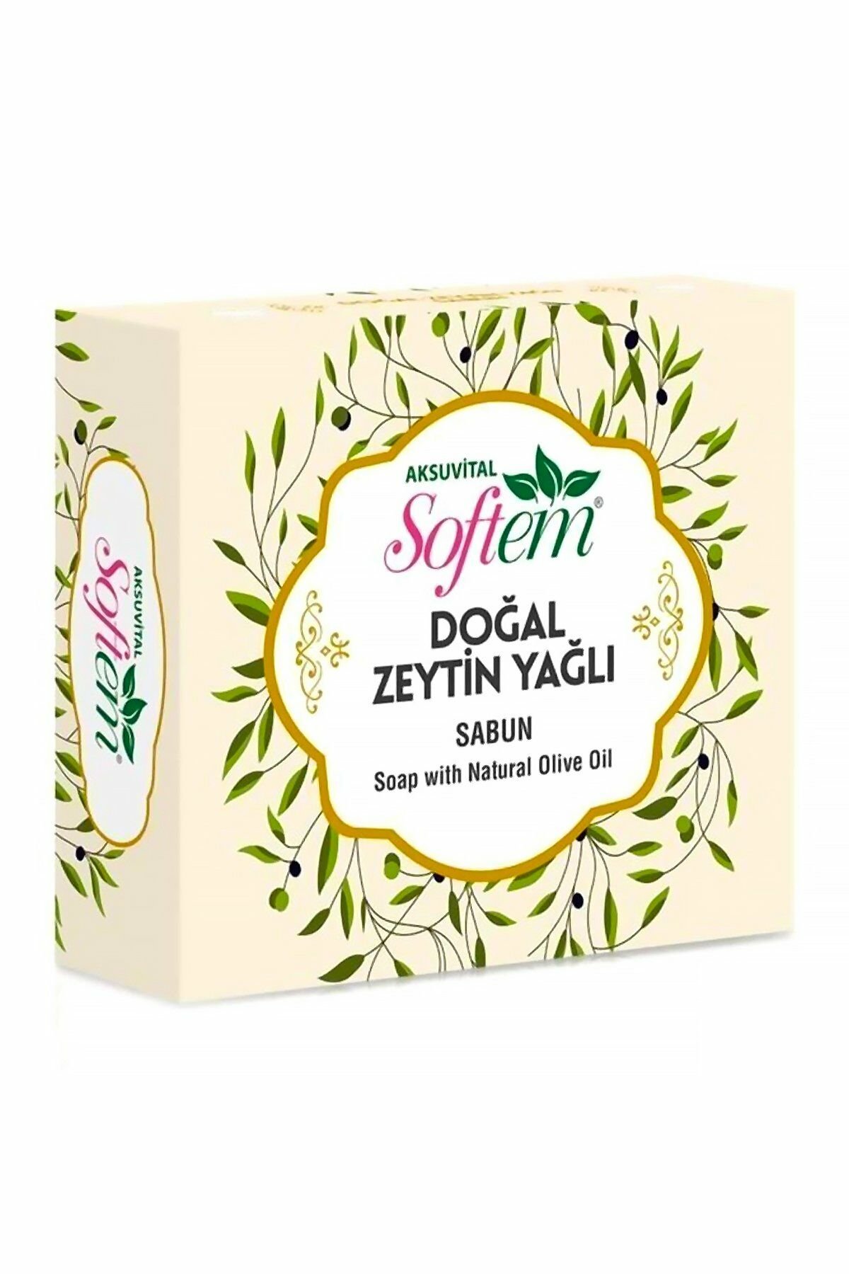 AksuVital Softem Doğal Zeytinyağlı Sabun 130g