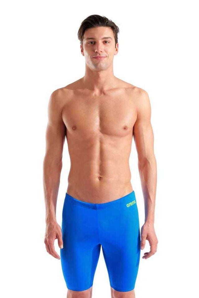 Arena Men's Tema Swim Jammer Solid Erkek Yüzücü Mayo Mavi 004770860