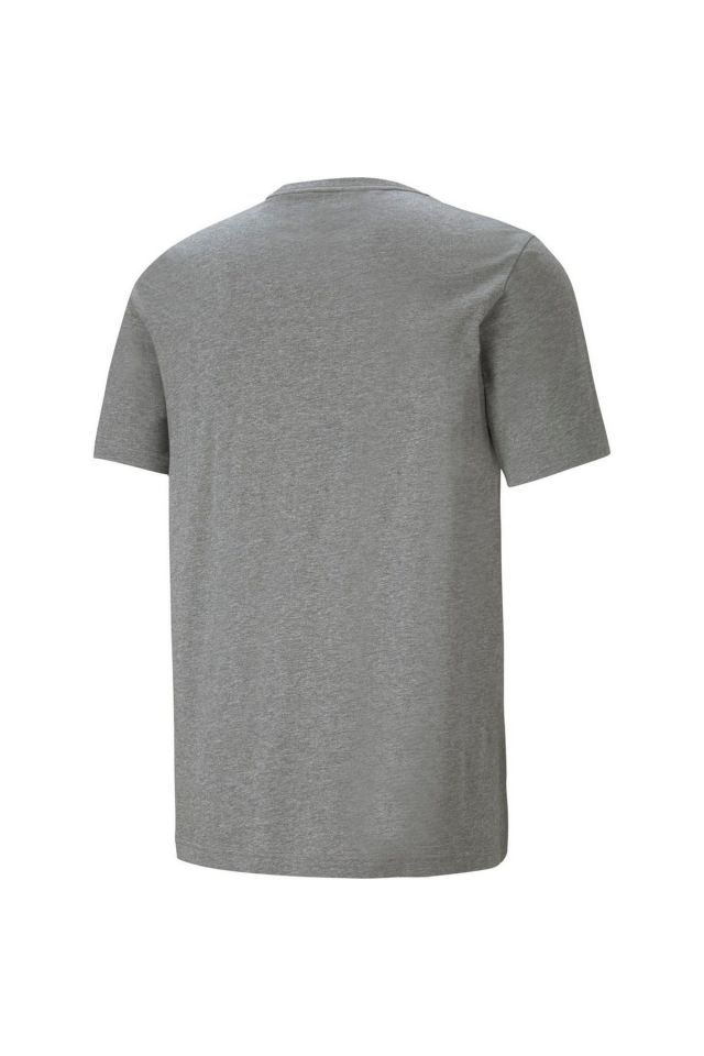 Puma Active Small Logo Tee Gray Erkek Günlük Kullanım Tişört Gri M Beden 58672509