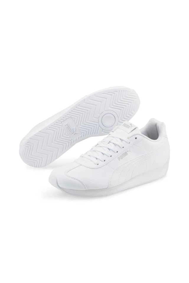 Puma Turin 3 Puma-White Erkek Günlük Spor Ayakkabı Beyaz 38303702 42.5