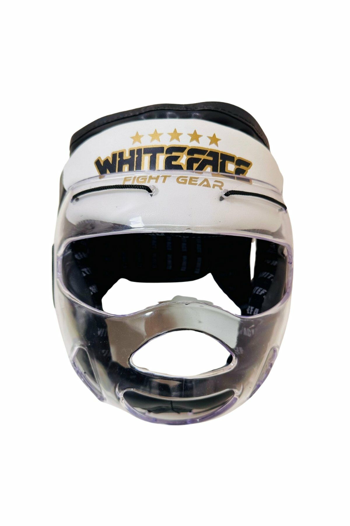 Whiteface Yüz Korumalı Boks Kaskı Beyaz