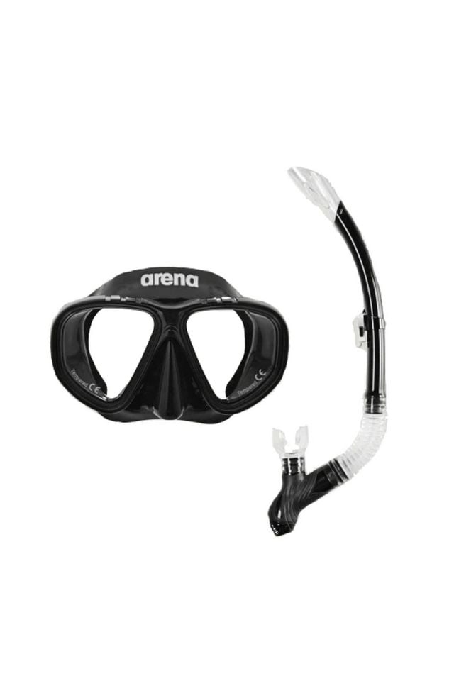 Arena Premium Snorkeling Set Unisex Şnorkel Seti Siyah 002018505