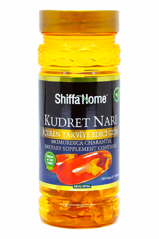 AksuVital Shiffa Home Zeytinyağlı Kudret Narı 1000mg 100 Softjel