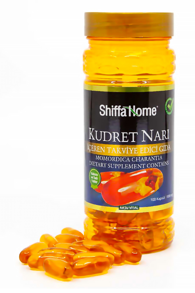 AksuVital Shiffa Home Zeytinyağlı Kudret Narı 1000mg 100 Softjel