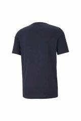 Puma Active Small Logo Tee Peacoat Erkek Tişört Lacivert 58672506 S