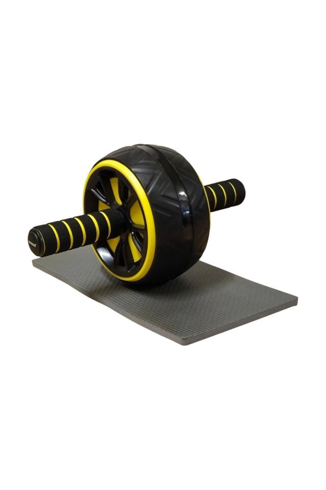 Avessa EW-20 Egzersiz Tekerleği Siyah/Sarı