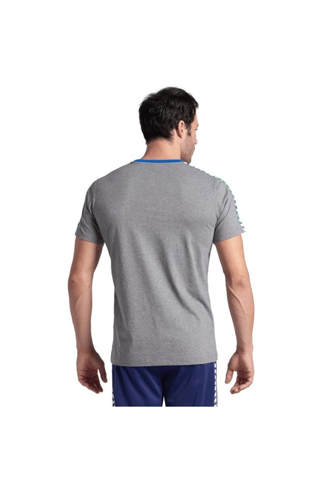 Arena Team Erkek Günlük Stil T-Shirt Gri 007526581