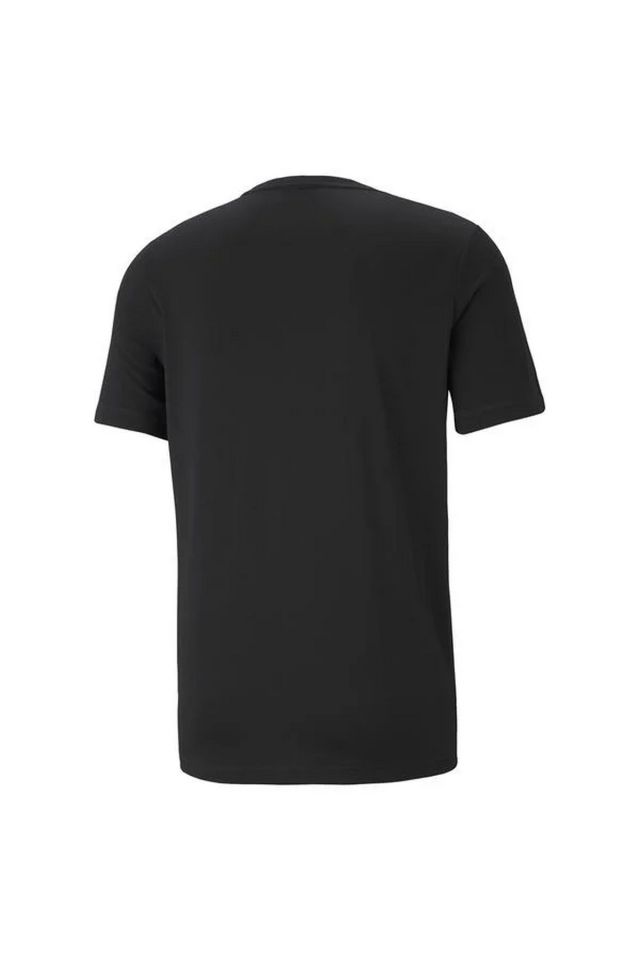 Puma Active Small Logo Tee Black Erkek Tişört Siyah 58672501