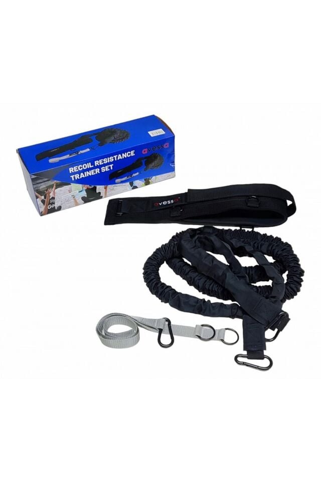 Avessa FBS-1000 Profesyonel Geri Tepmeli Antrenman Kemer Seti Siyah