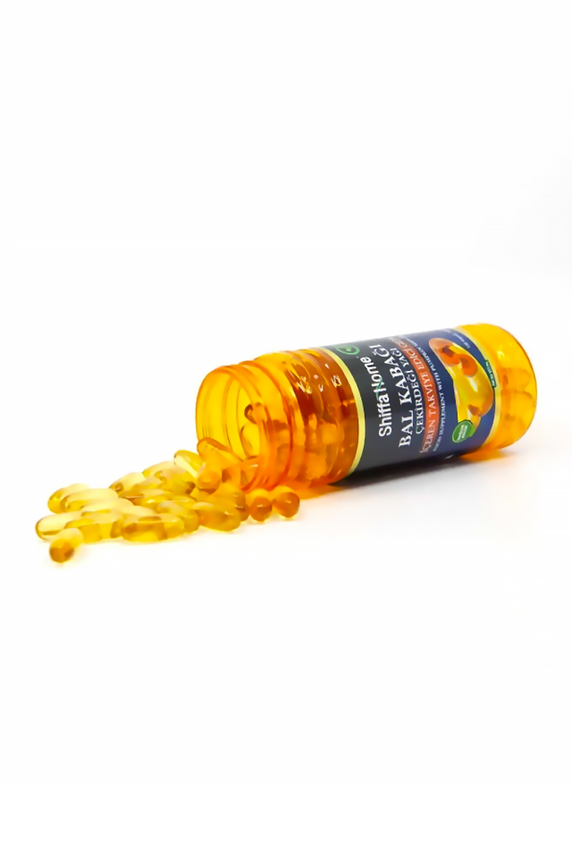 AksuVital Shiffa Home Bal Kabağı Çekirdeği Yağı 1000mg 100 Softjel