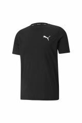 Puma Active Small Logo Tee Black Erkek Tişört Siyah 58672501 M
