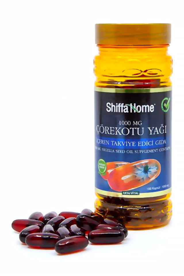 AksuVital Shiffa Home Çörekotu Yağı 1000mg 100 Softjel