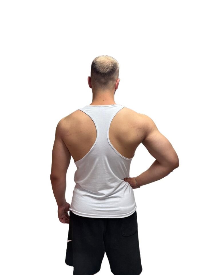 Shock Team Unisex Spor Antrenman Atlet Beyaz M