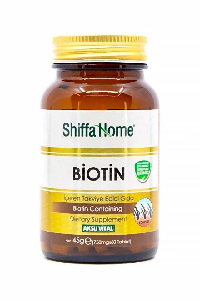 AksuVital Shiffa Home Biotin 750mg 60 Tablet