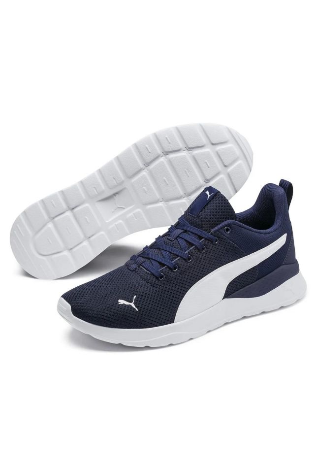 Puma Anzarun Lite Erkek Günlük Ayakkabı Büyük Numara Lacivert 37112805 48.5
