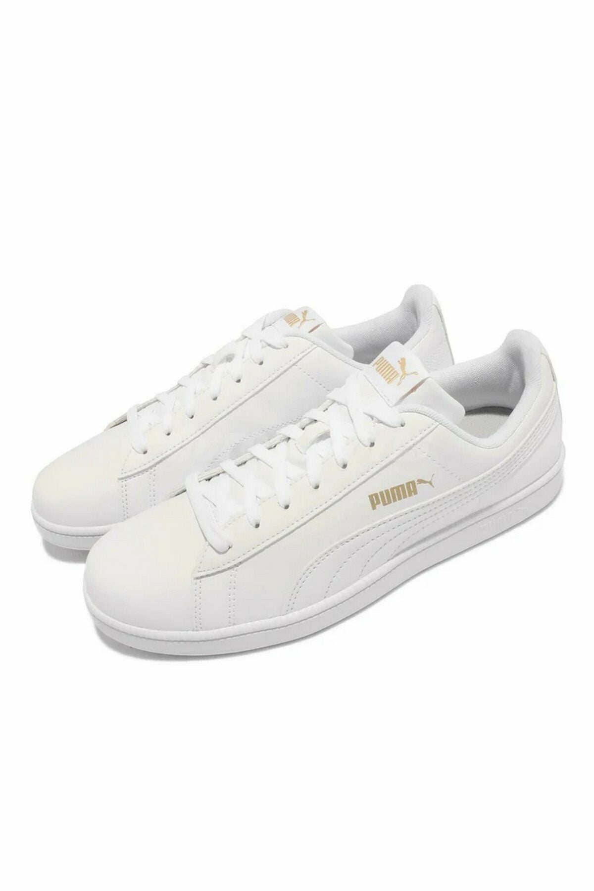 Puma UP Puma-White Puma-White Puma Team Gold Erkek Spor Ayakkabı Beyaz 37260507 40