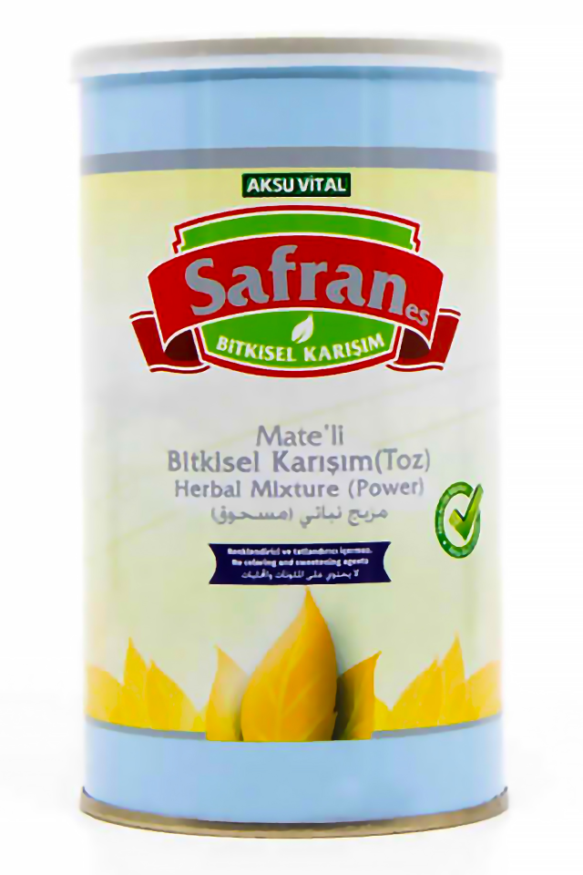 AksuVital Safran Es Çayı Mateli Bitkisel Karışım Toz 200g