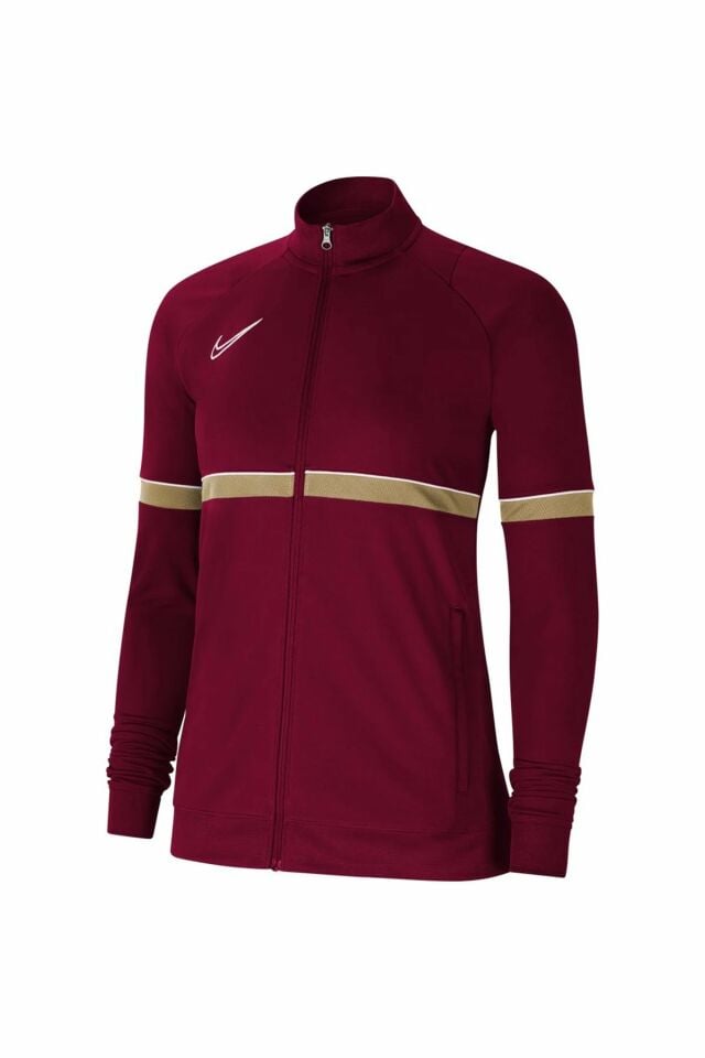 Nike Dri-Fit Academy 21 Bayan Spor Ceket XS Beden Kırmızı CW2677-677