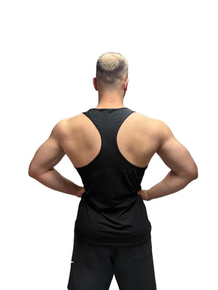 Shock Team Unisex Spor Antrenman Atlet Siyah XL