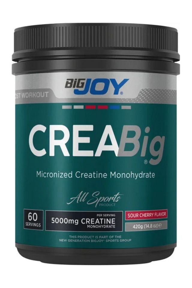 BigJoy Sports CreaBIG Creatine Powder Vişne 420g 60 Servis