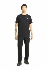 Puma Active Woven Pants op Puma-Black Erkek Günlük Stil Alt Eşofman Siyah 58673201 S