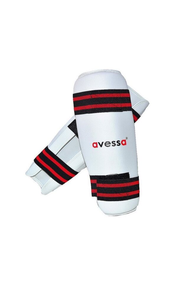 Avessa TSG-10 Taekwondo Diz Koruyucu (S) Beden Beyaz