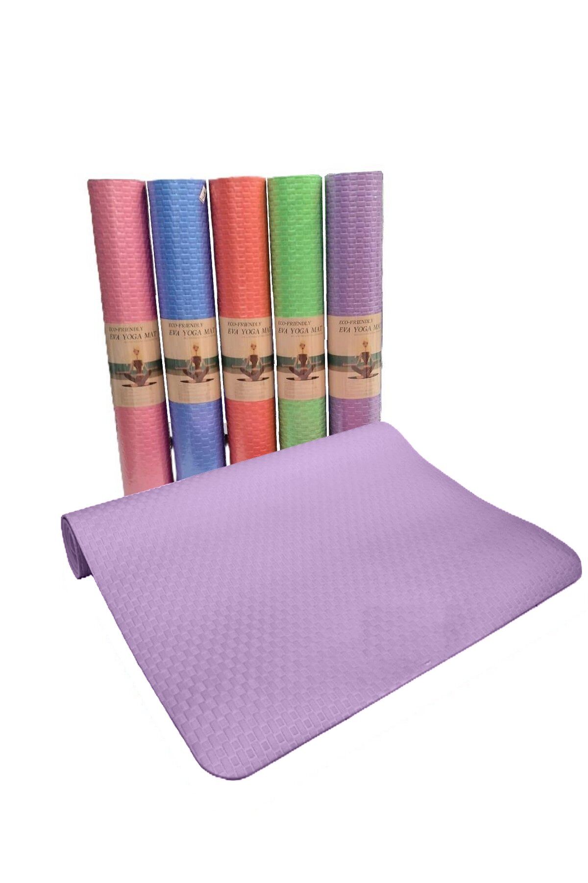 Avessa EVA-L Eva Mat Pilates & Yoga Minderi 190x90x1 cm Lila