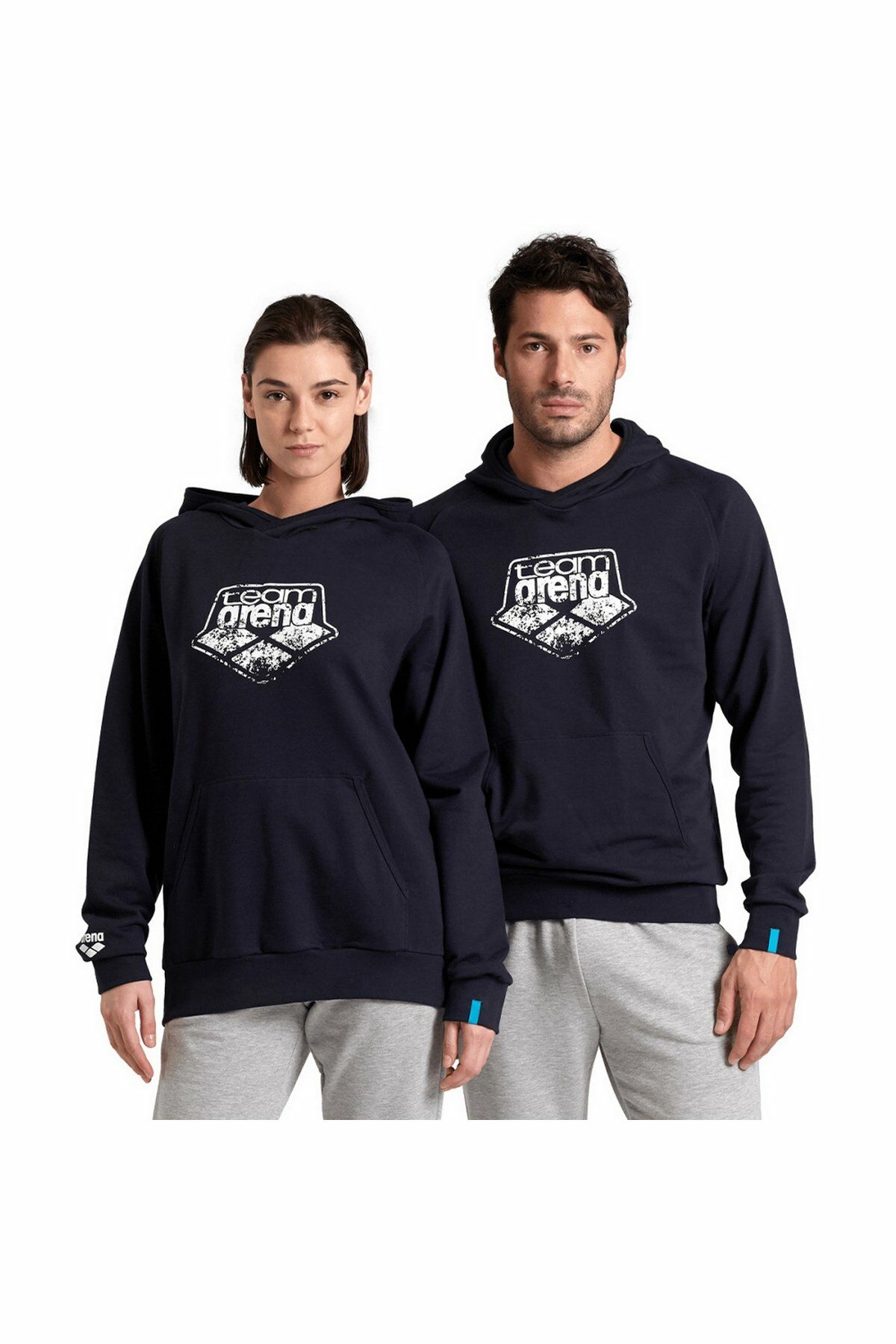 Arena Hooded Sweat Graphic Unisex Sweatshirt Lacivert 007230700