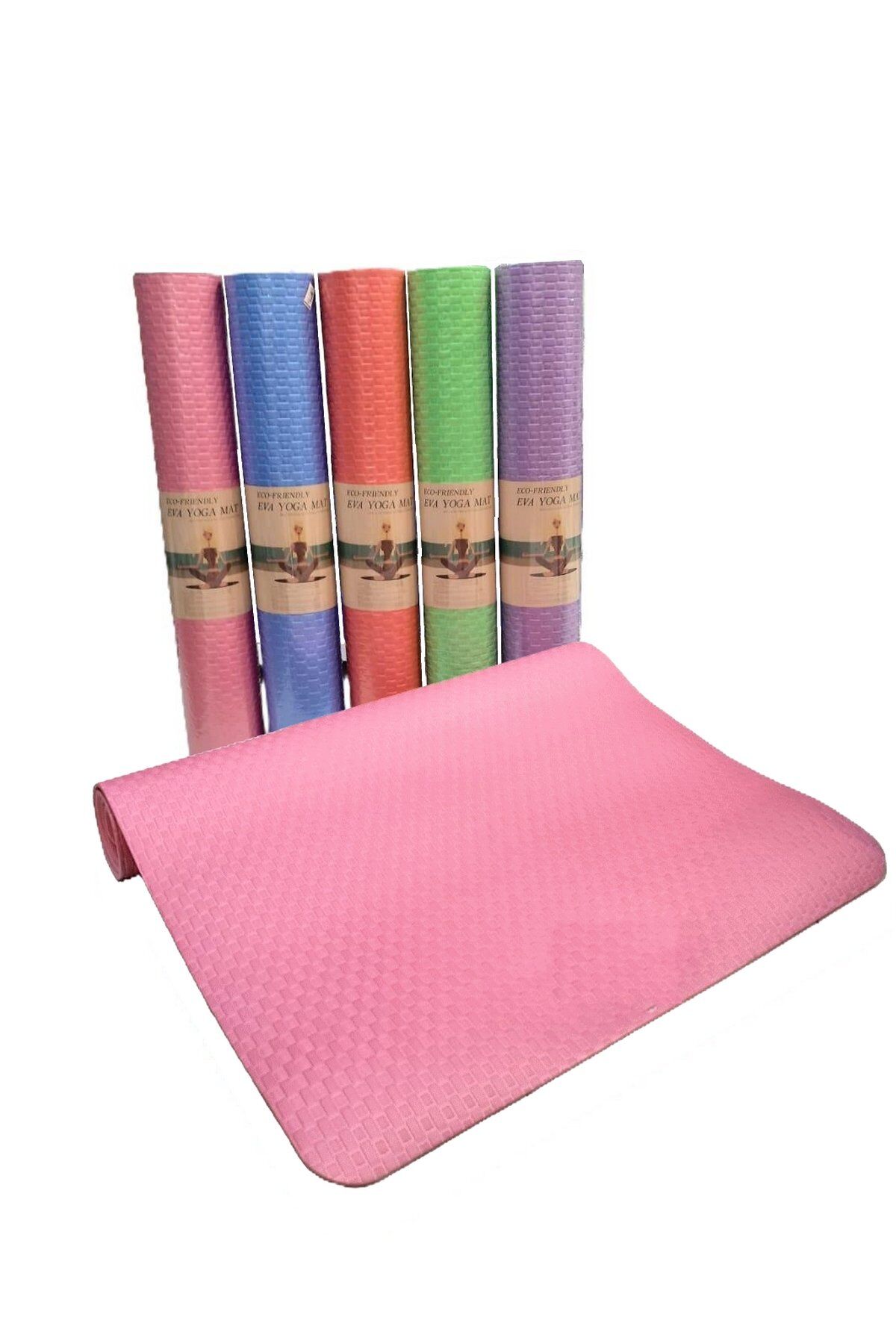 Avessa EVA-L Eva Mat Pilates & Yoga Minderi 190x90x1 cm Pembe