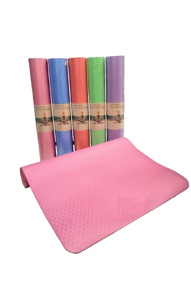 Avessa EVA-L Eva Mat Pilates & Yoga Minderi 190x90x1 cm Pembe