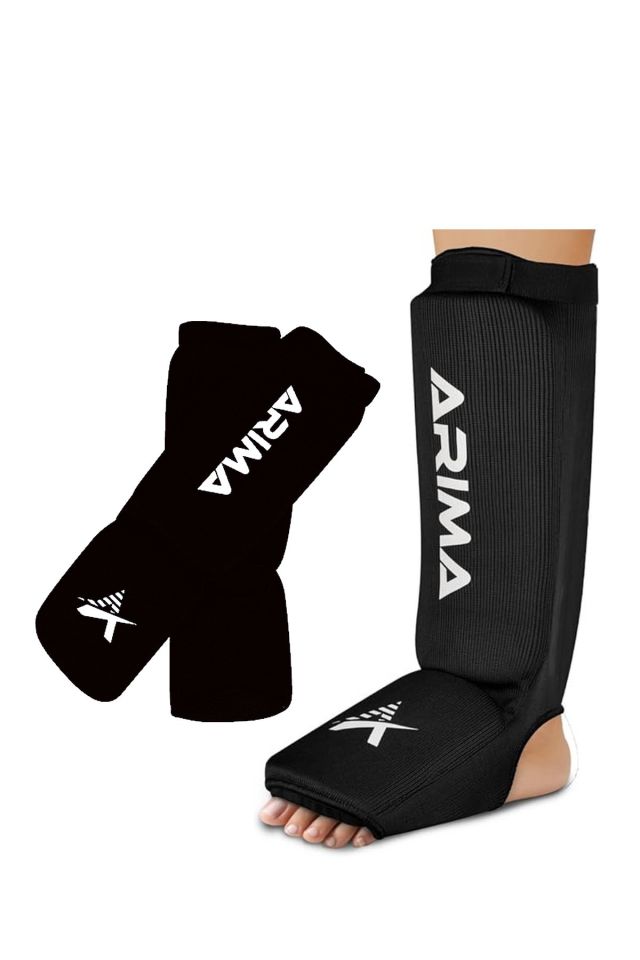 Arima MuayThai Kaval Ayaküstü Koruyucu Siyah L