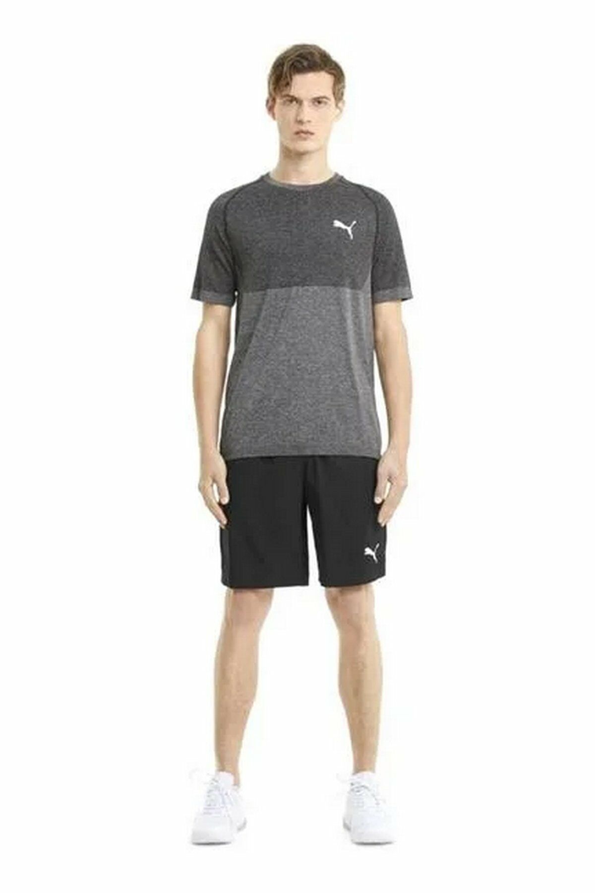 Puma Active Woven Shorts 9'' Puma-Black Erkek Günlük Stil Şort Siyah 58673001 XL