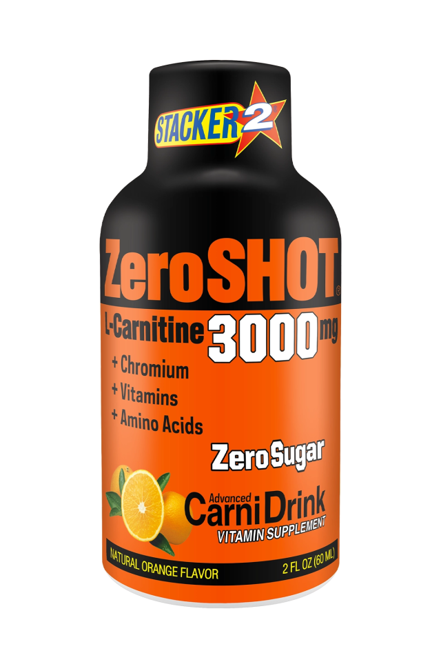 ZeroSHOT L-Carnitine 3000mg Portakal 60ml x 12 Adet