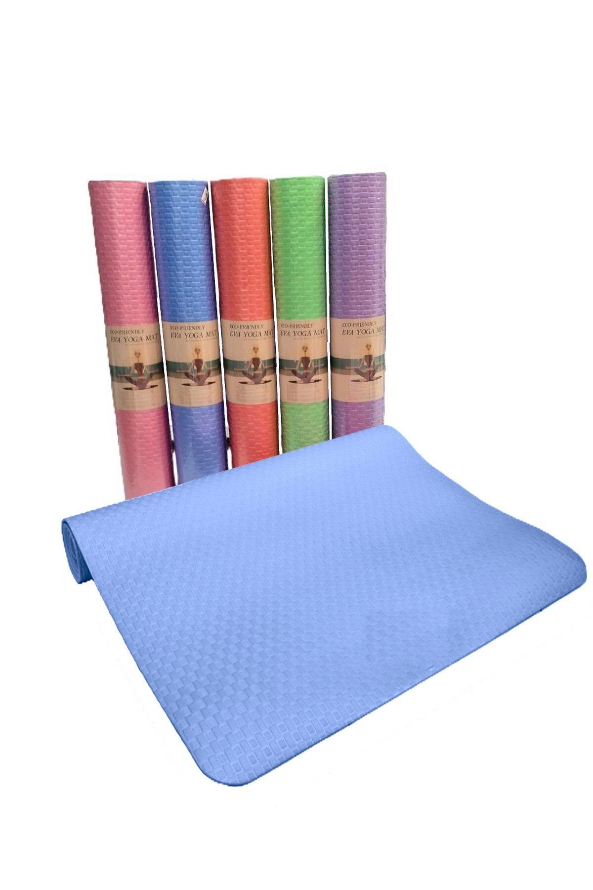 Avessa EVA-L Eva Mat Pilates & Yoga Minderi 190x90x1 cm Mavi