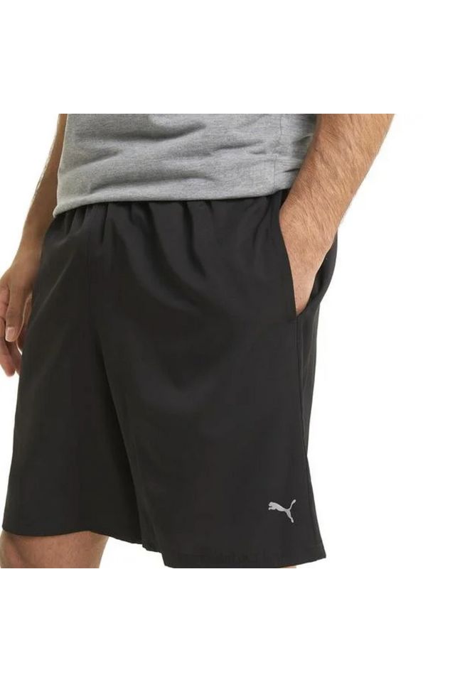 Puma Performance Woven 7'' Short M Black Erkek Spor Koşu Şortu Siyah 52031801