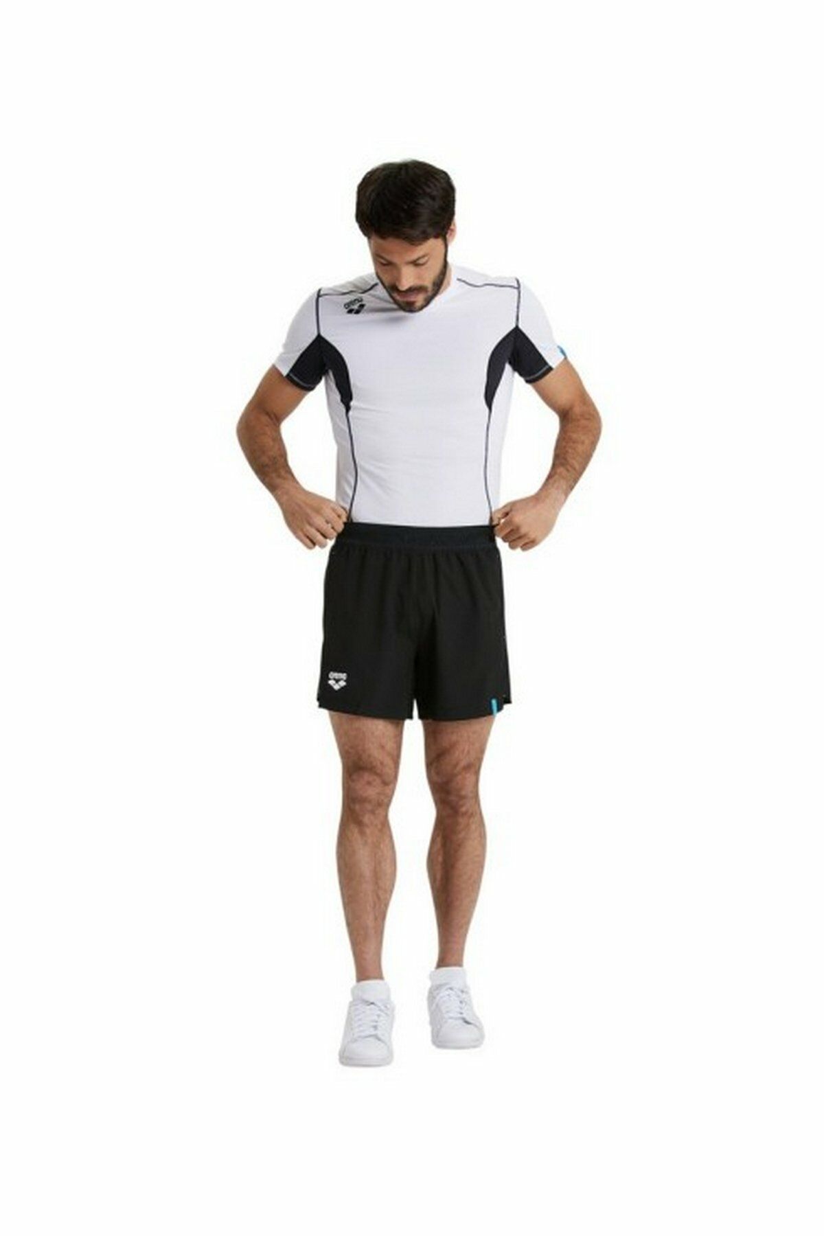 Arena Men's Short Solid Erkek Deniz Şortu Siyah 005061500 M