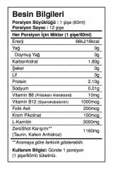 ZeroSHOT L-Carnitine 3000mg Çilek 60ml x 12 Adet