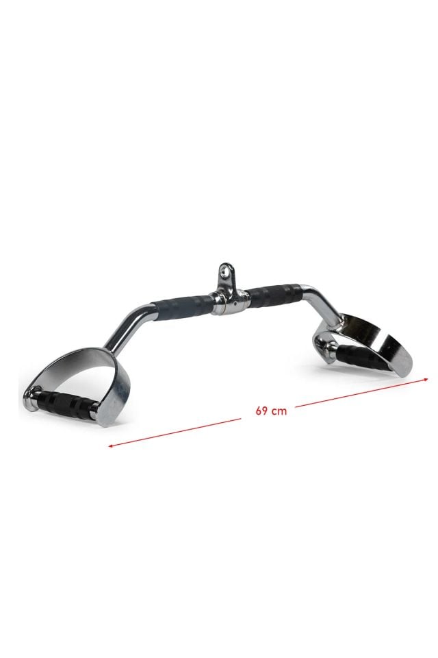 Gym Shock Multy Grip Eğik Çekiş Aparatı Kısa