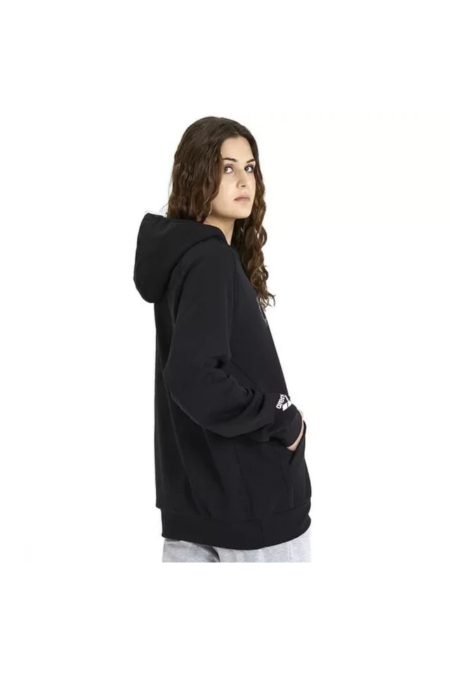Arena Hooded Sweat Logo Unisex Günlük Stil Sweatshirt Siyah 005335500