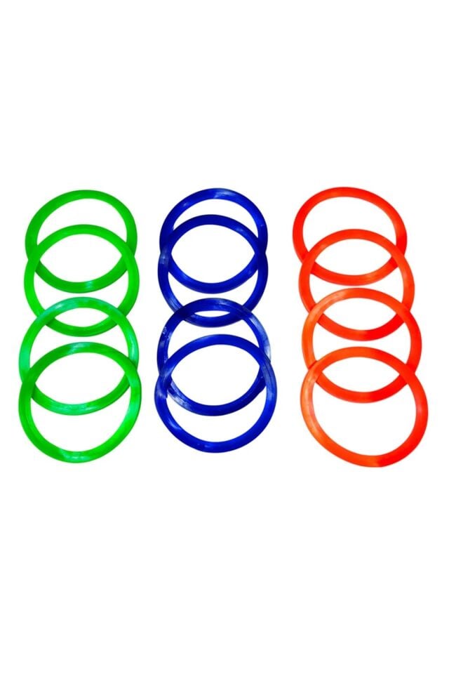 Avessa YM-5881 Çantalı Oyun Çemberi 12'li Karışık Renkler