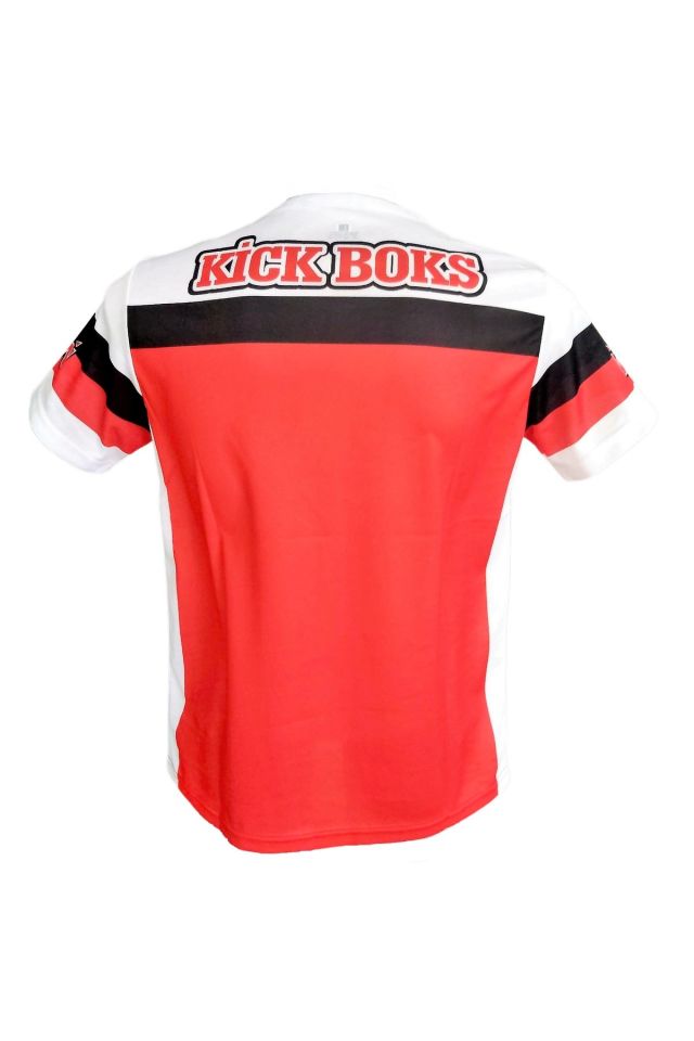 Whiteface Kick Boks Point-Fight Ti̇şört Kırmızı 150