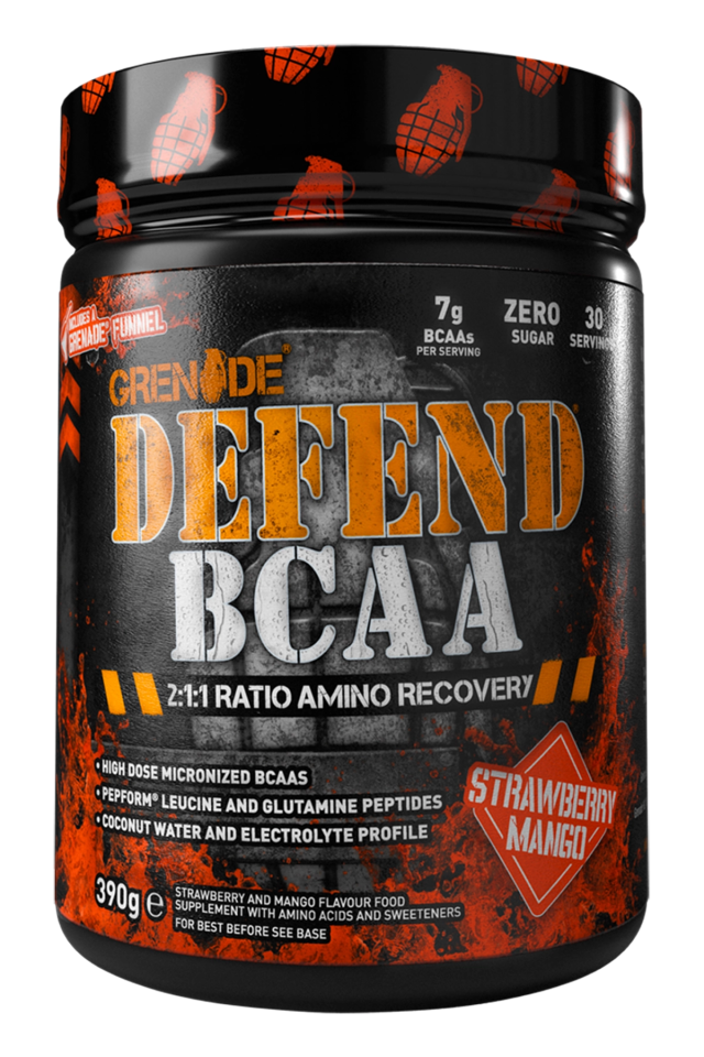 Grenade Defend BCAA Çilek & Mango Aromalı 390g 30 Servis