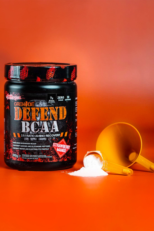 Grenade Defend BCAA Çilek & Mango Aromalı 390g 30 Servis