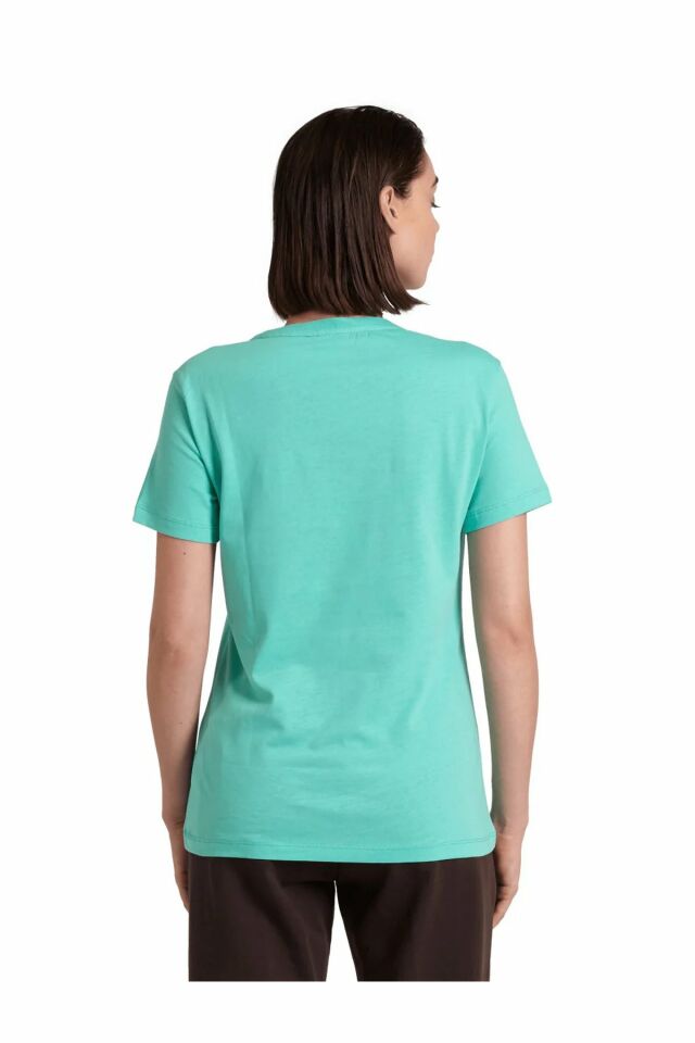 Arena Women's Team T-shirt Panel Bayan Kısa Kol Tişört Mavi 004892880 S