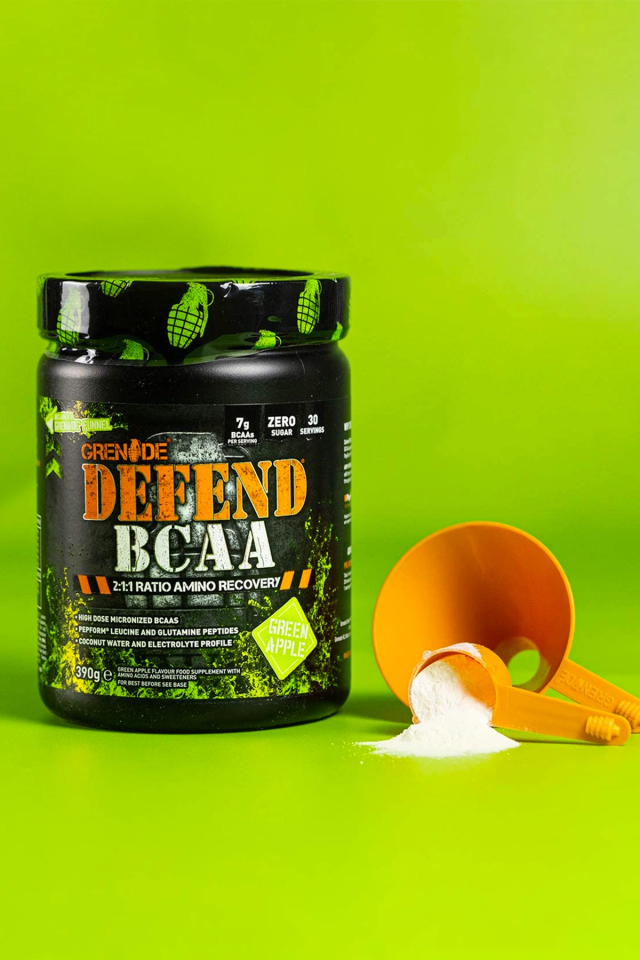 Grenade Defend BCAA Yeşil Elma Aromalı 390g 30 Servis