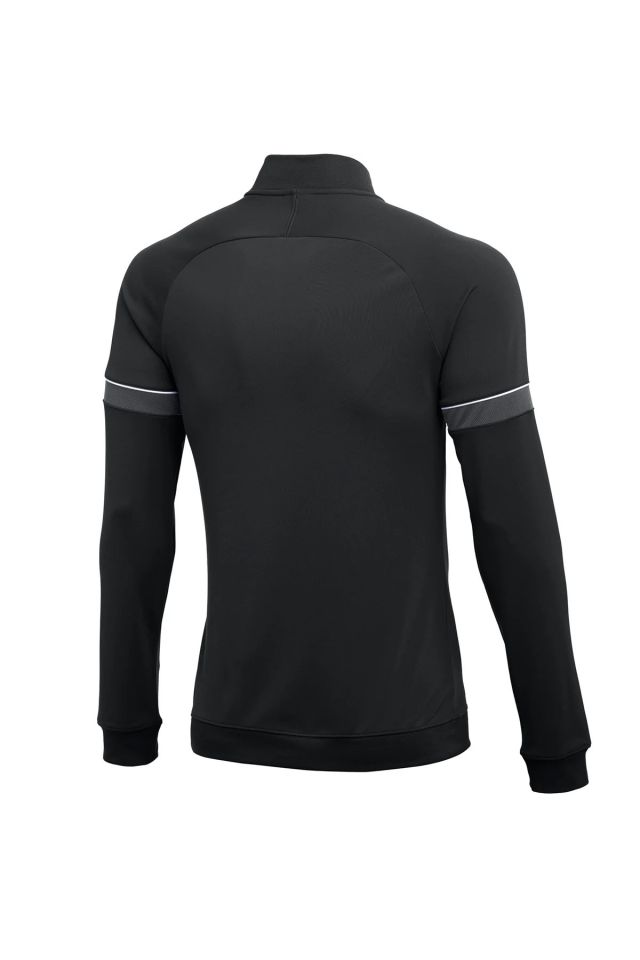 Nike Dri-Fit Academy 21 Siyah Track Jacket Tam Fermuarlı Futbol Ceketi CW6113-014